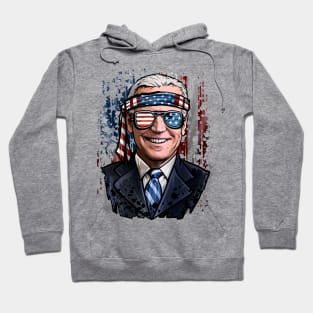 Patriotic President Biden Hoodie